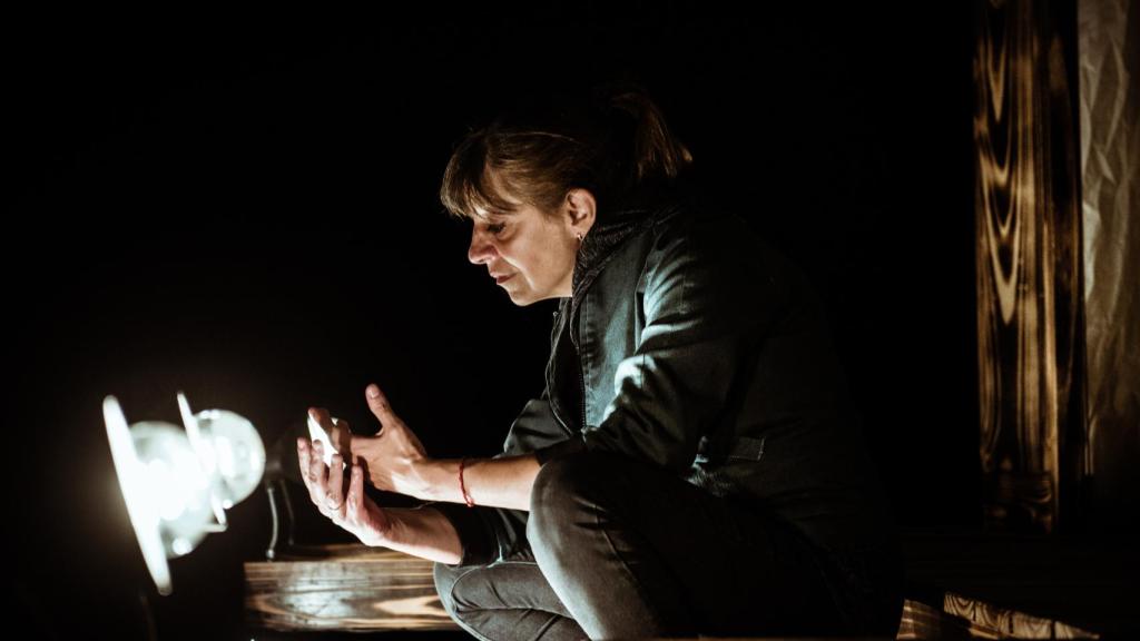 Gabriela Iribarren en un momento de 'Ana contra la muerte'. Foto: A. Persichetti