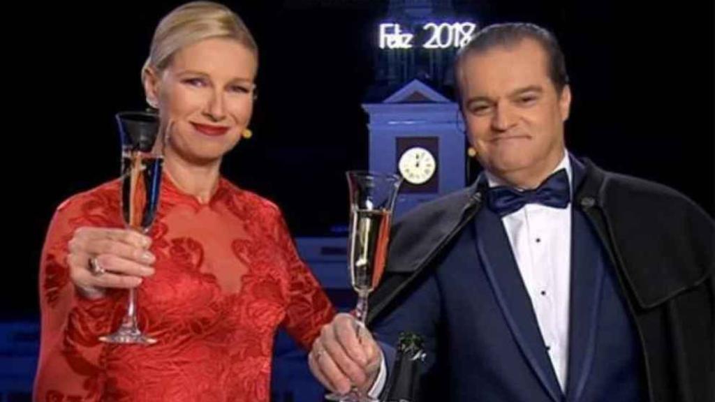 Ramón García se pronuncia sobre la ausencia de Anne Igartiburu en las Campanadas de TVE.