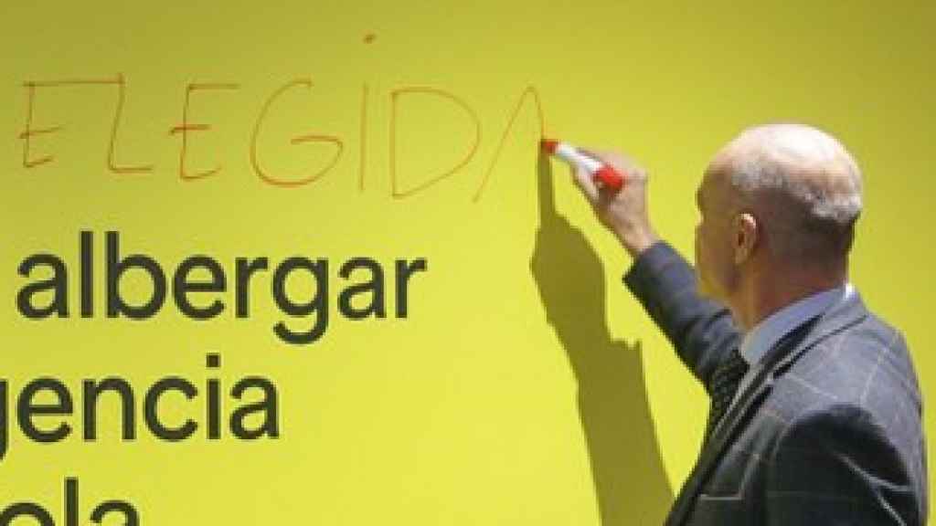 El alcalde de Sevilla, Antonio Muñoz, el día que se conoció la noticia.