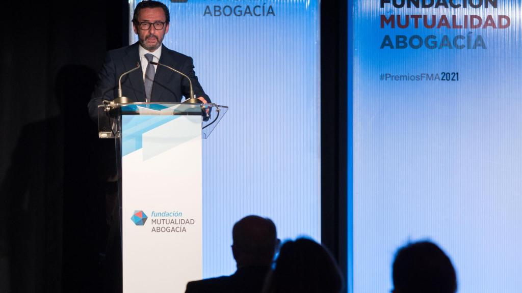 Enrique Sanz Fernández-Lomana, presidente de Mutualidad de la Abogacía.