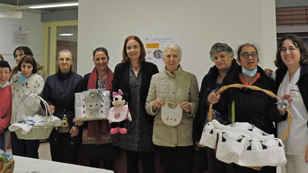 Exposición de bordados en Betanzos.