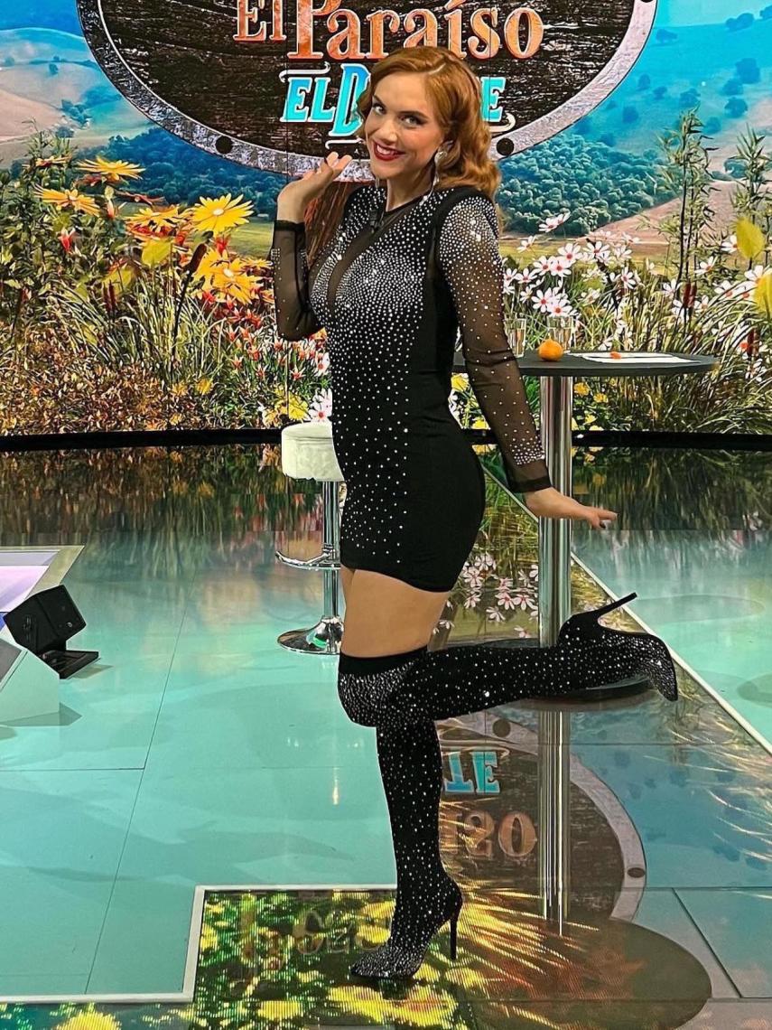La periodista, en una de las galas del 'reality'.