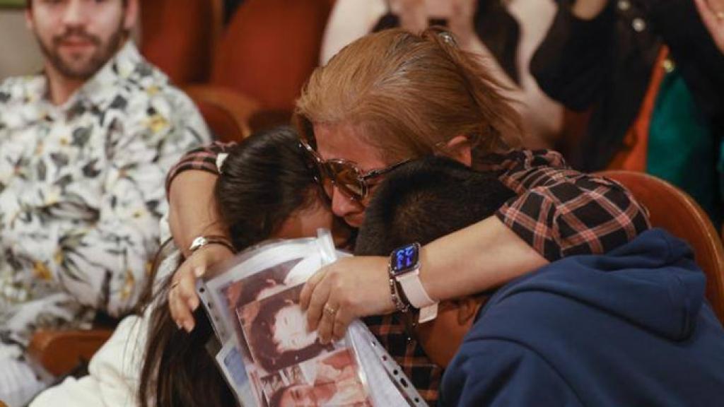 Perla, la mujer que ha ganado el Gordo en el Teatro Real.