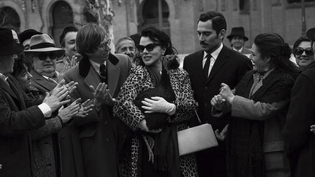 Debi Mazar como Ava Gardner en 'Arde Madrid'