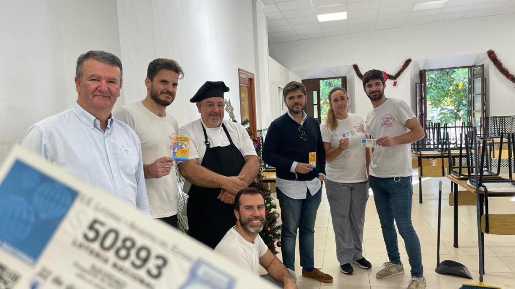 Una foto con el décimo.