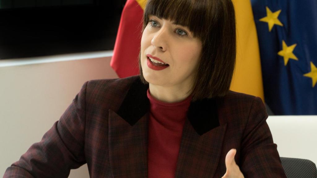 Diana Morant, ministra de Ciencia e Innovación, durante la entrevista con D+I / EL ESPAÑOL.