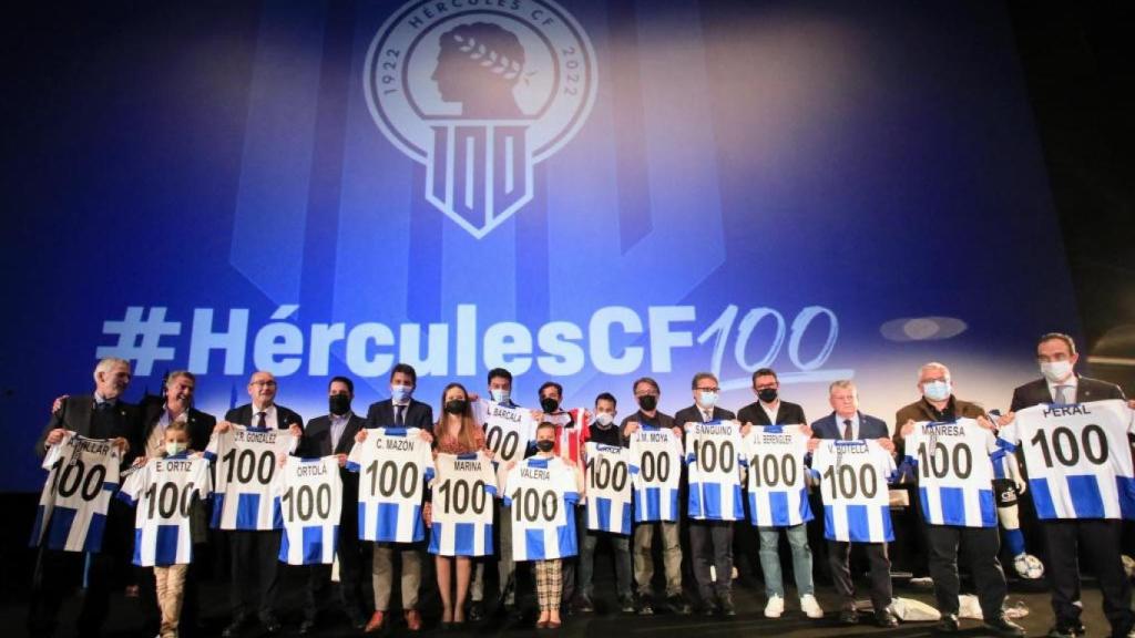 El 2023 tendrá más actos del Centenario del Hércules, como este celebrado este curso.