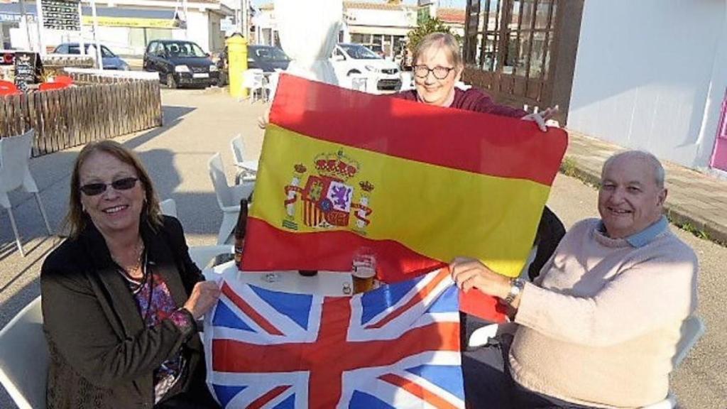 Británicos residentes en San Fulgencio, una de las principales colonias alicantinas.