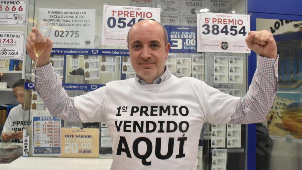 Luis, el propietario de La Rana de Oro, tras hablar con EL ESPAÑOL de Castilla y León