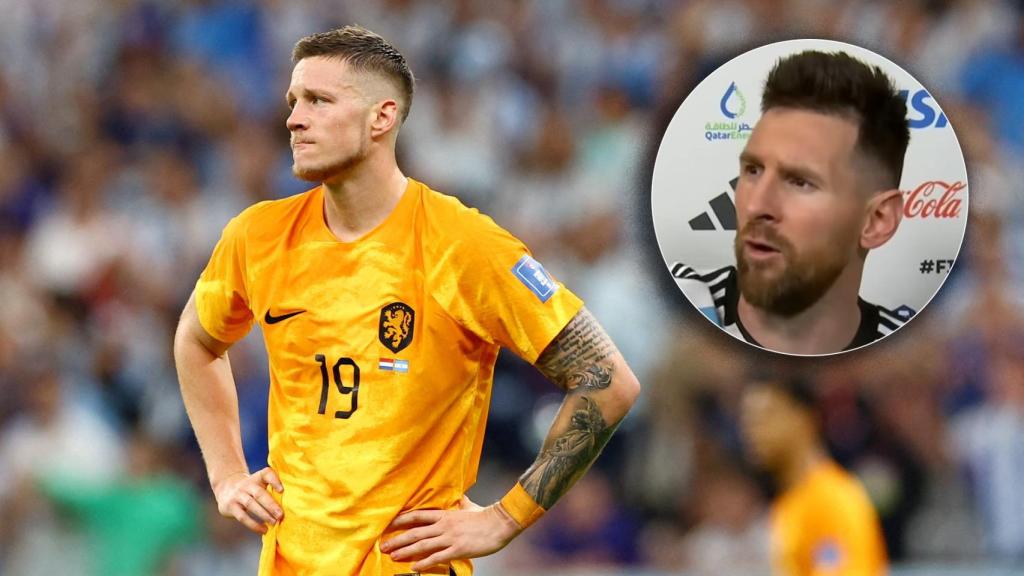 Wout Weghorst y el qué mirás, bobo de Messi
