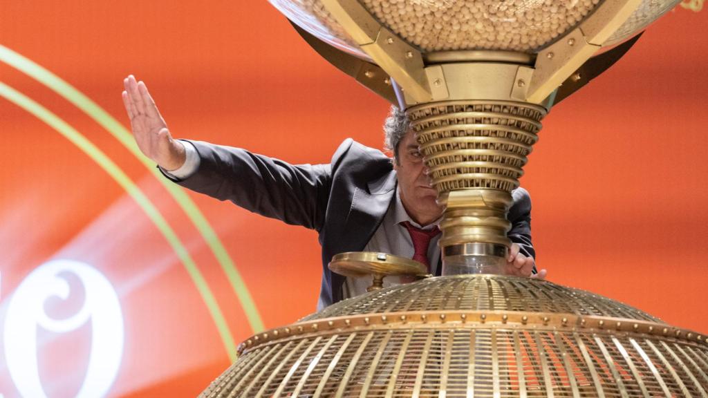 Momentos previos al inicio del Sorteo Extraordinario de la Lotería de Navidad 2022.