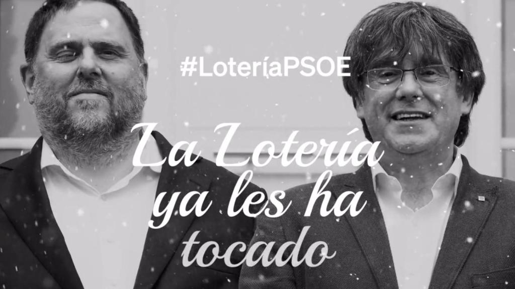 Captura de pantalla del anuncio viral de los populares.