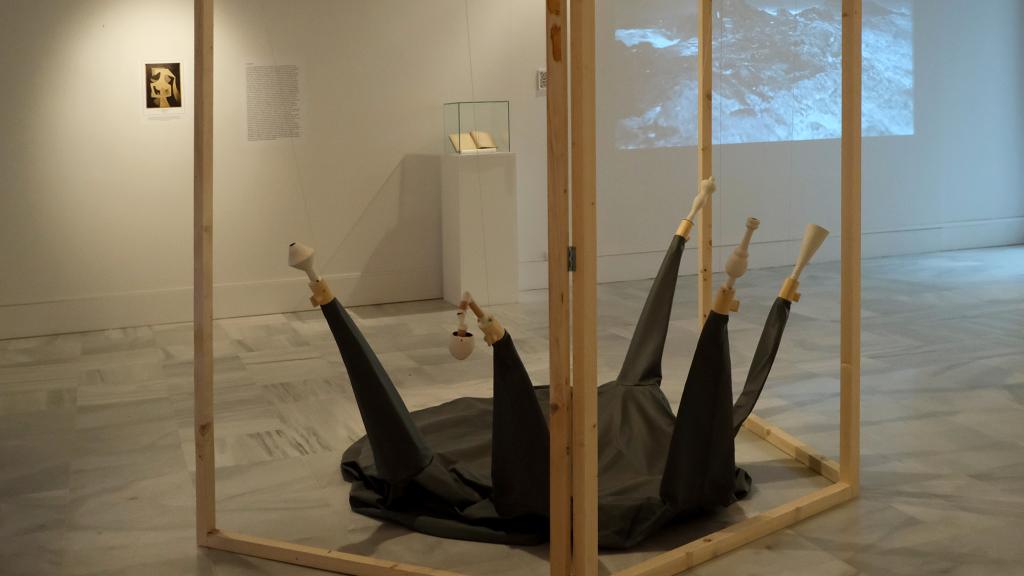 Alegría y Piñero: 'Persistencia del lenguaje', 2019. Foto: Ada Cerdá