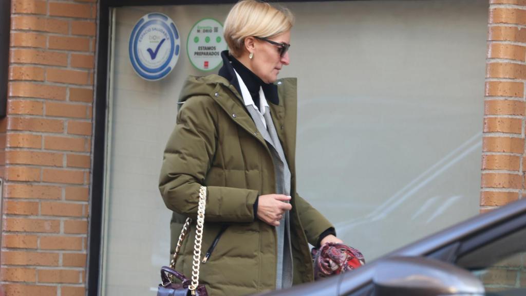 María Zurita fue otra de las personas que disfrutó de la comida.