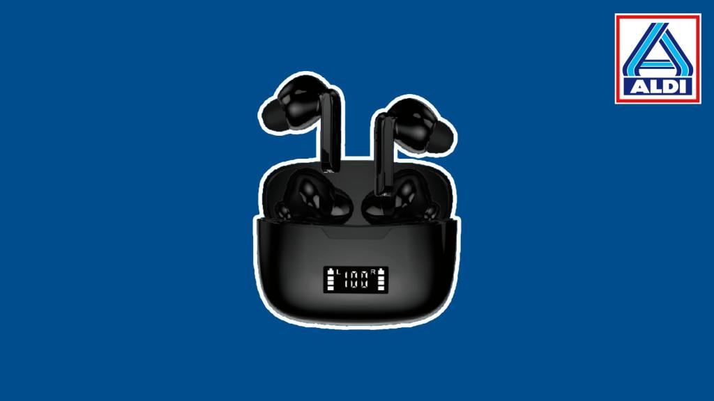 Los auriculares inalámbricos de Aldi.