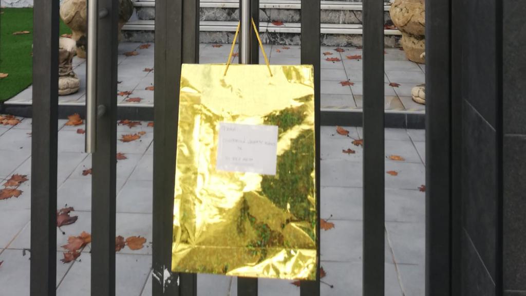 El regalo de Estrella, ya entregado.