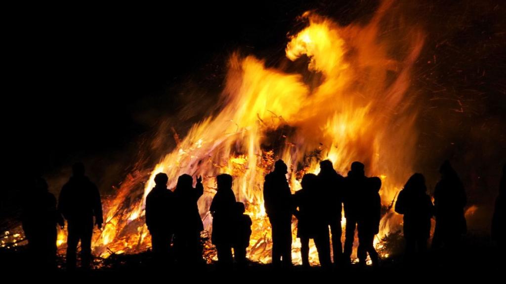 Hogueras del solsticio de invierno