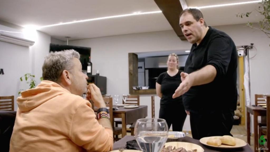 El gerente de Leña y Carbón mostró una actitud desagradable con Alberto Chicote.