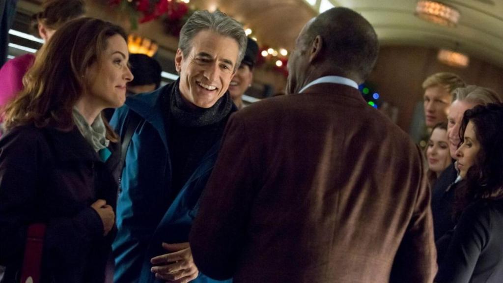 Fotograma de 'El tren de la navidad'.