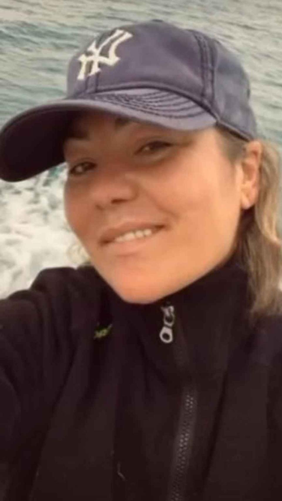 Amaia Montero cuando reapareció en sus redes sociales.