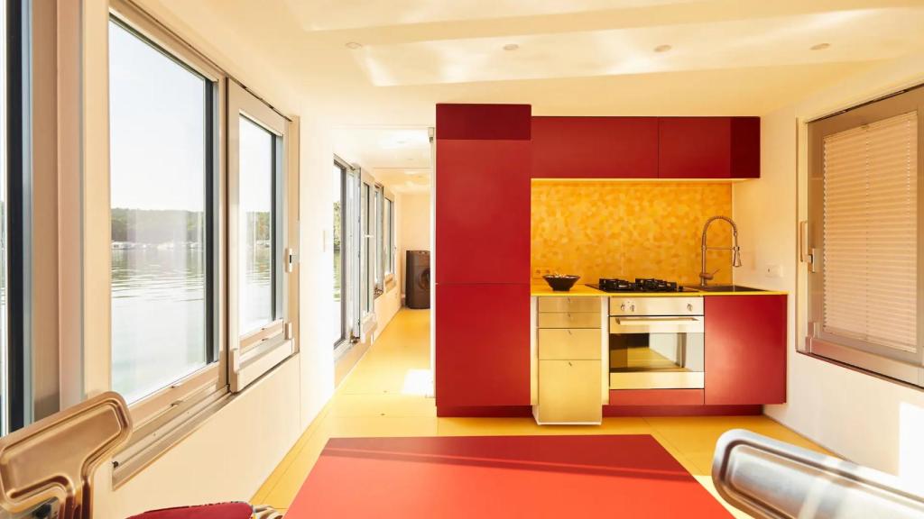 El espacioso interior de Fang Song