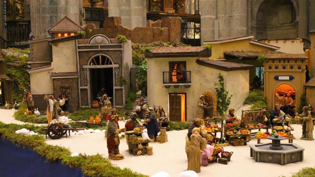 Belén de la Catedral de Santiago de Compostela.