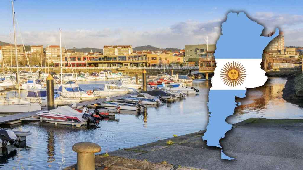 Puerto de Vilagarcía de Arousa.