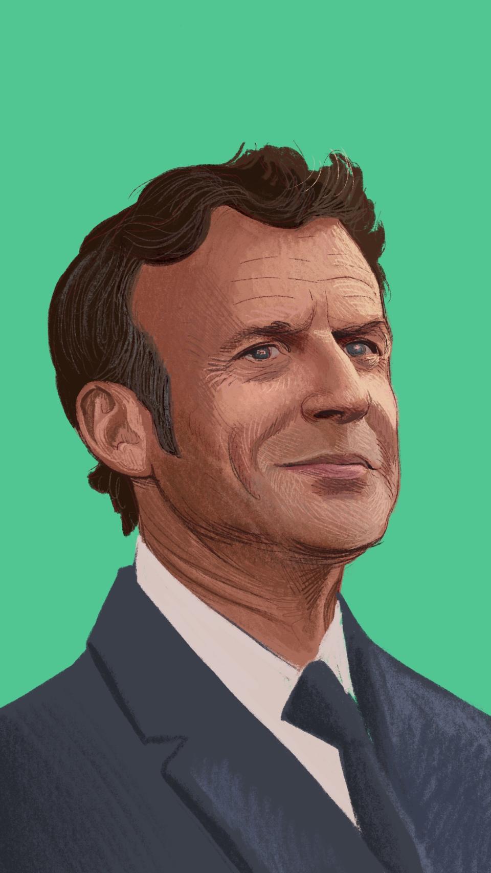 Emmanuel Macron.