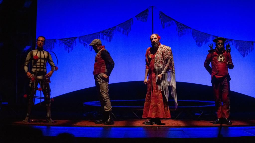 Un momento de 'Villa y Marte', de la compañía Ron Lalá. Foto: David Ruiz