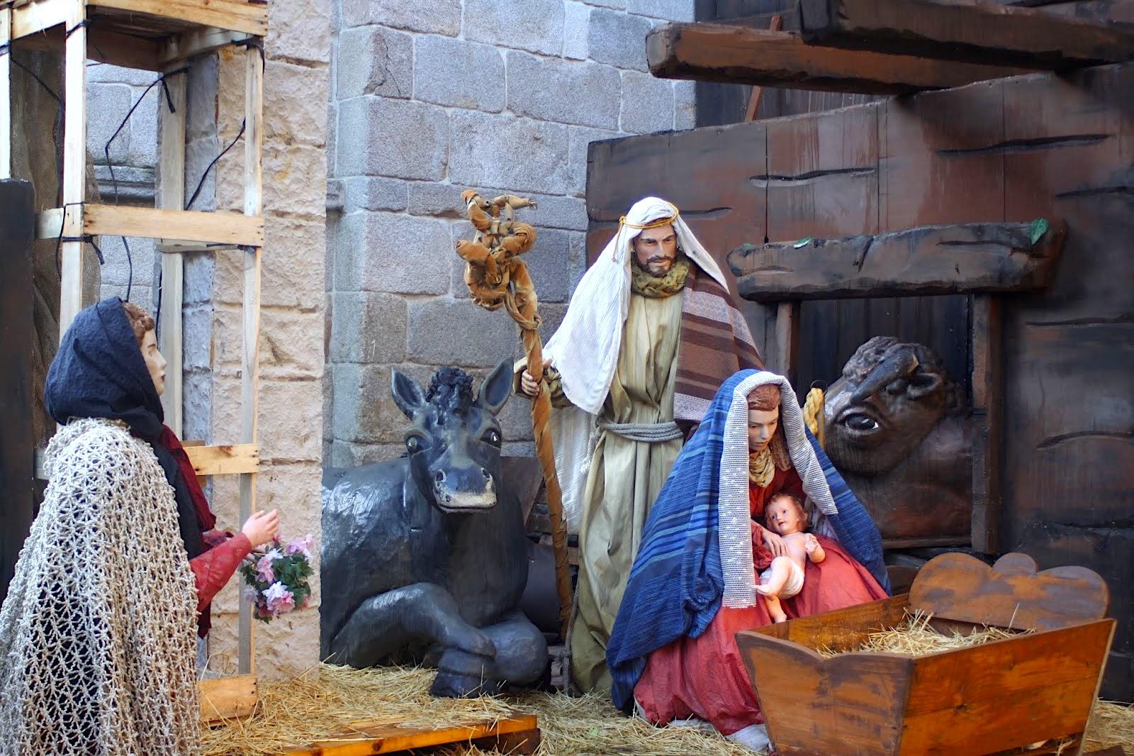 Belén gigante de Viveiro. Foto: Turismo de Galicia