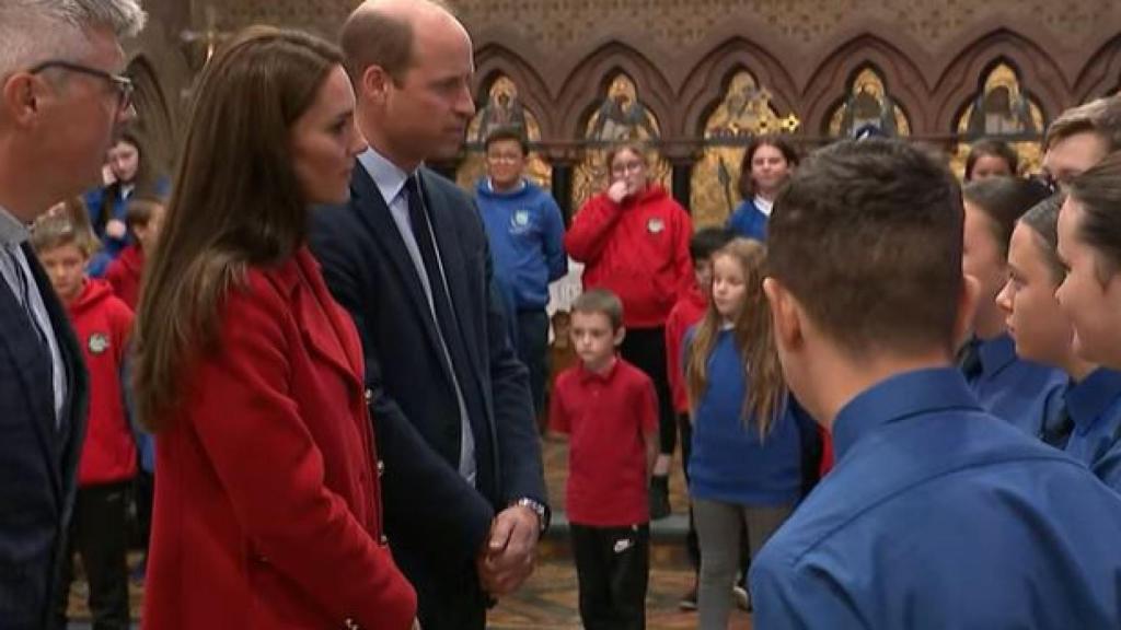 Los príncipe de Gales en un fragmento del discurso navideño de Carlos III.