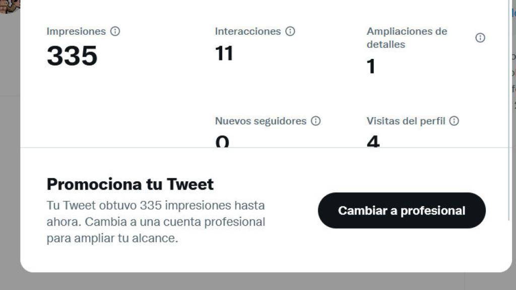 El número de visualizaciones de Twitter no es nuevo, pero hasta ahora estaba algo oculto