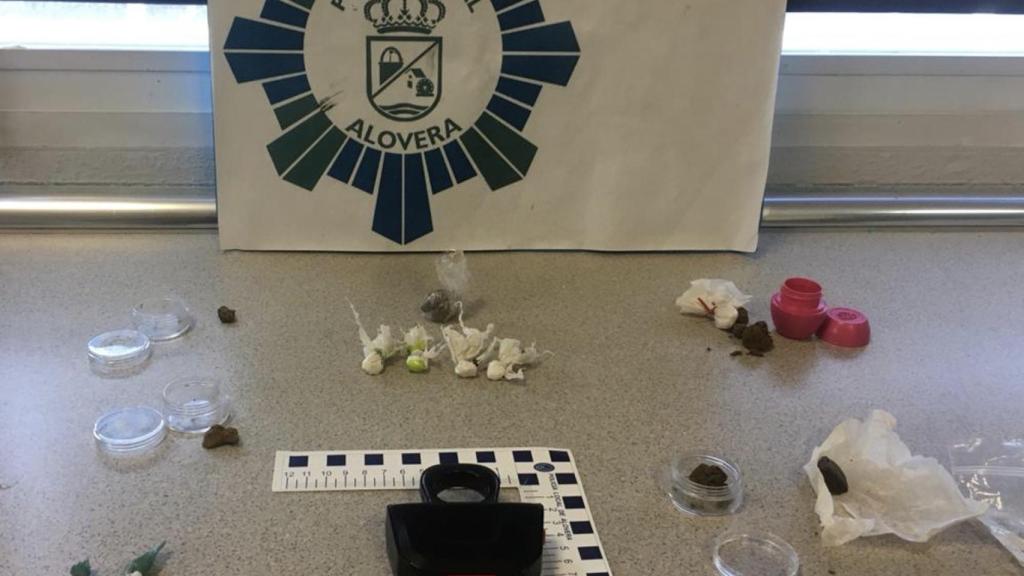 Imagen facilitada por la Policía Local de Alovera (Guadalajara)