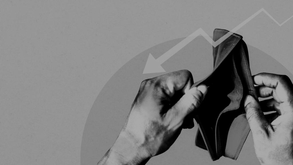 Imagen de una billetera vacía.