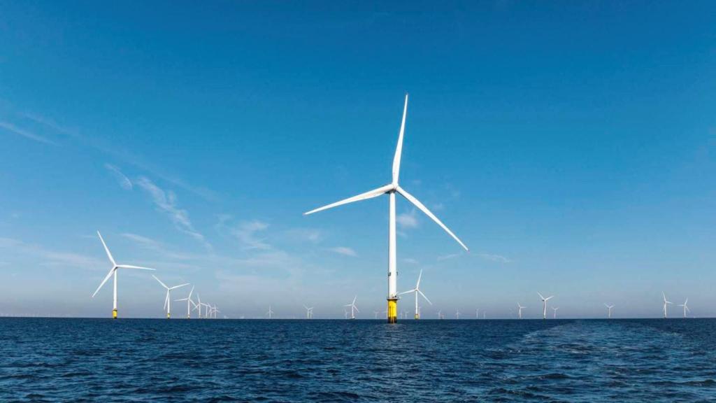 El parque eólico marino más grande del mundo.