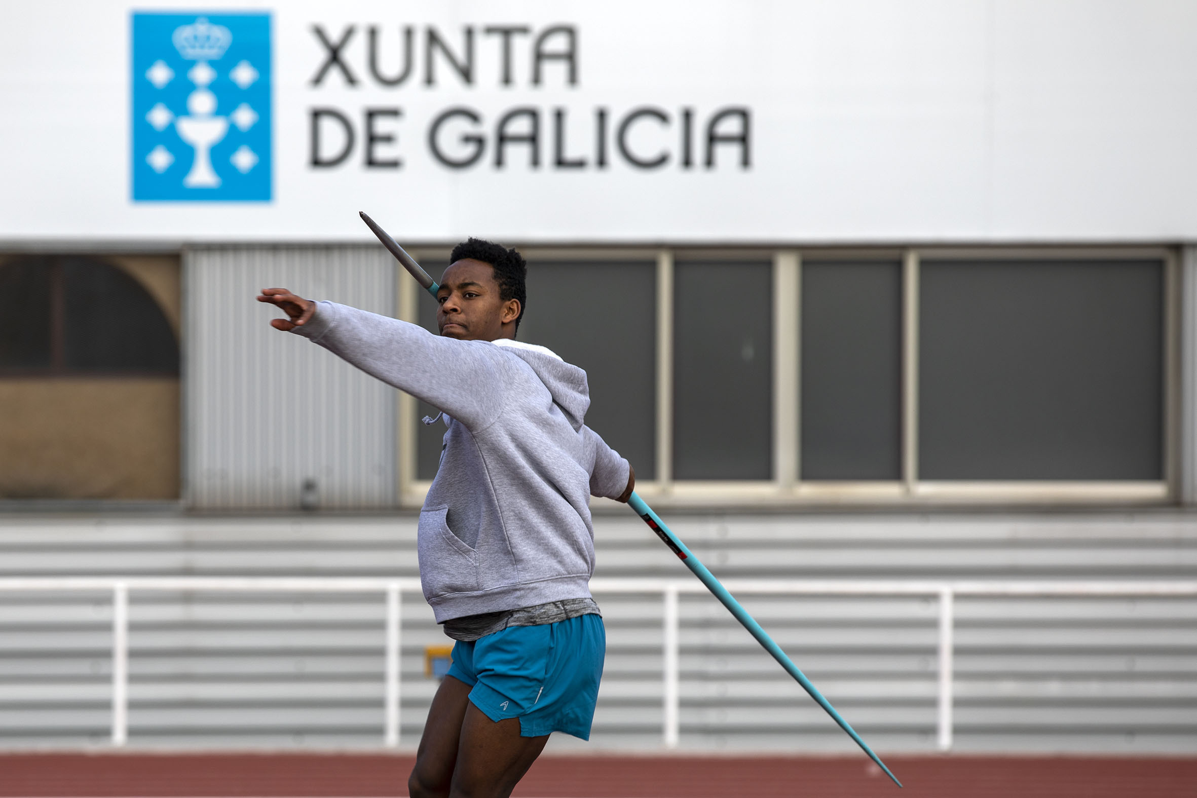 Deportistas en el CGTD. Fotos: Xunta