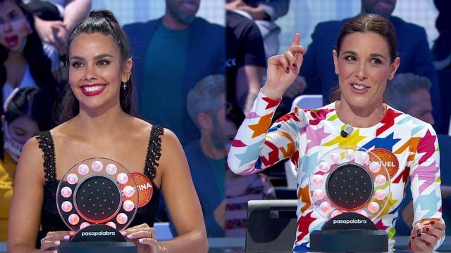 Cristina Pedroche y Raquel Sánchez Silva en 'Pasapalabra'