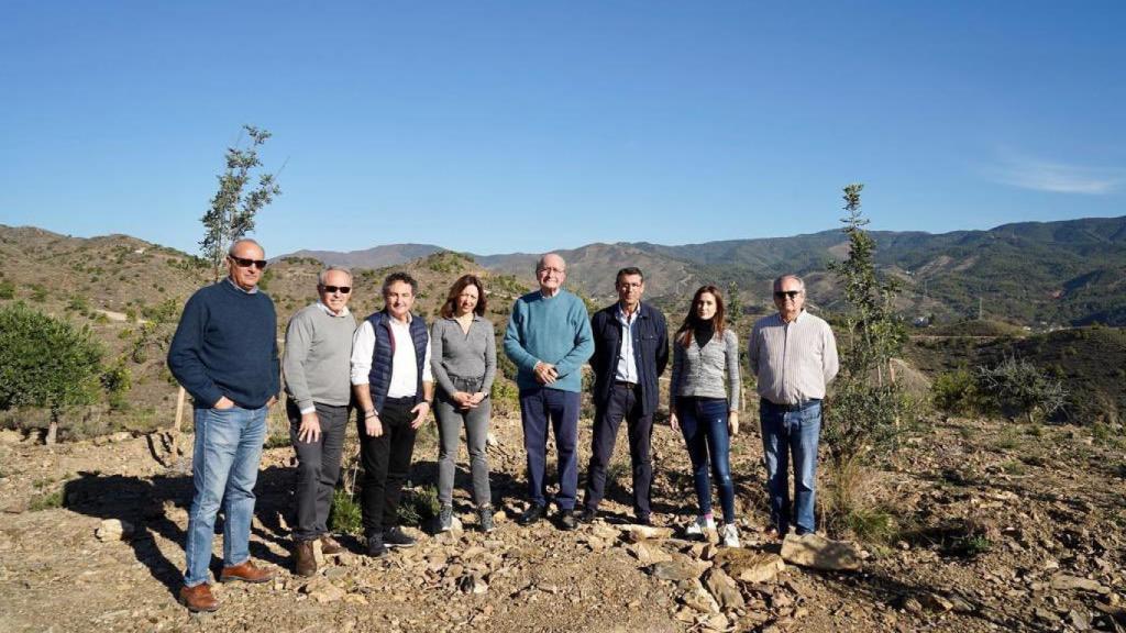 Visita a los trabajos realizados por la Junta de Andalucía.