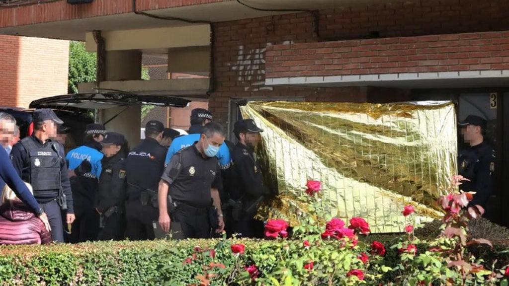 Domicilio en el que se encontraron el cadáver de la mujer