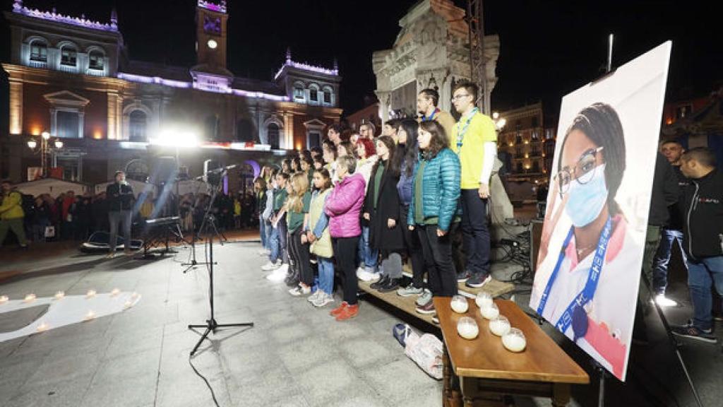 Homenaje a Teresa Rodríguez en Valladolid