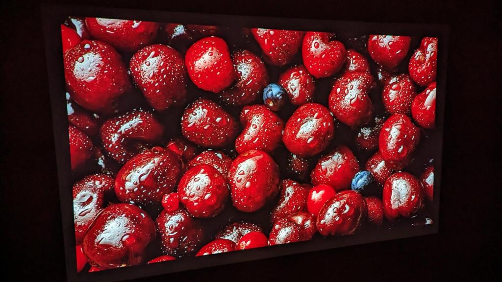 El tratamiento de los colores del MoGo Pro+ es adecuado, pero el brillo falla si usamos la batería