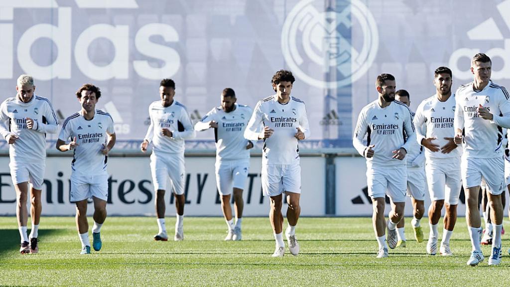 Entrenamiento del Real Madrid