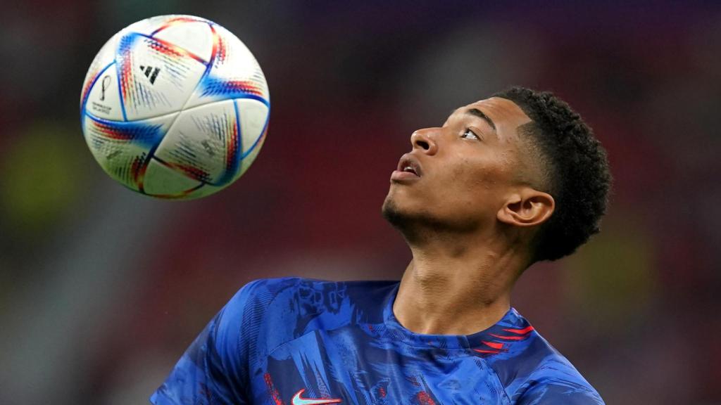 Jude Bellingham, con la selección de Inglaterra durante el Mundial de Qatar 2022