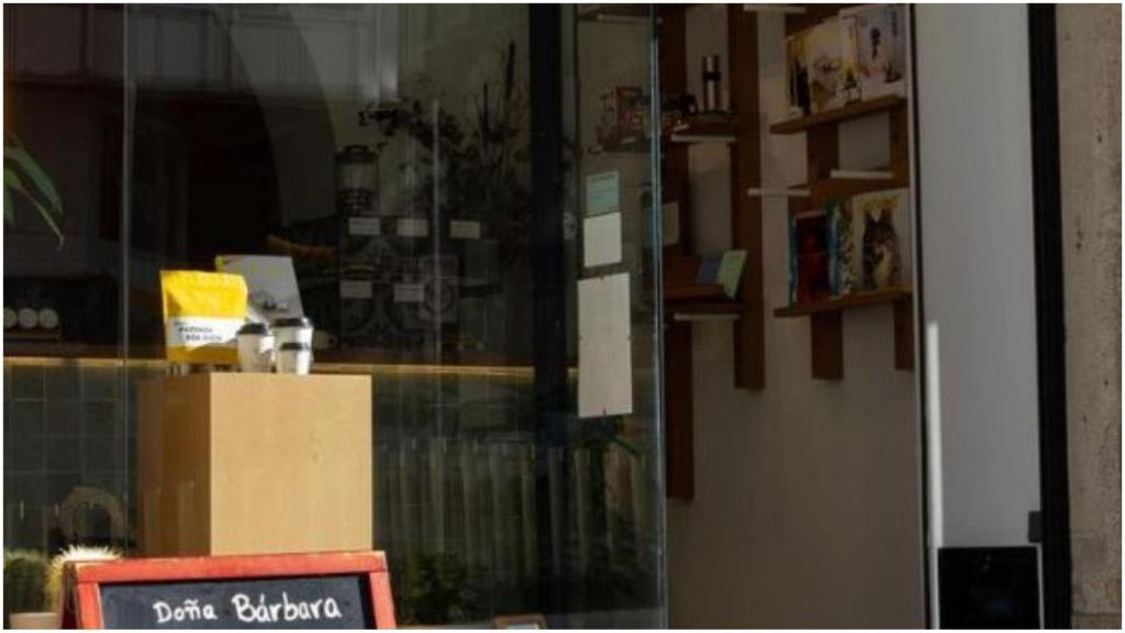 Café Doña Bárbara de A Coruña.