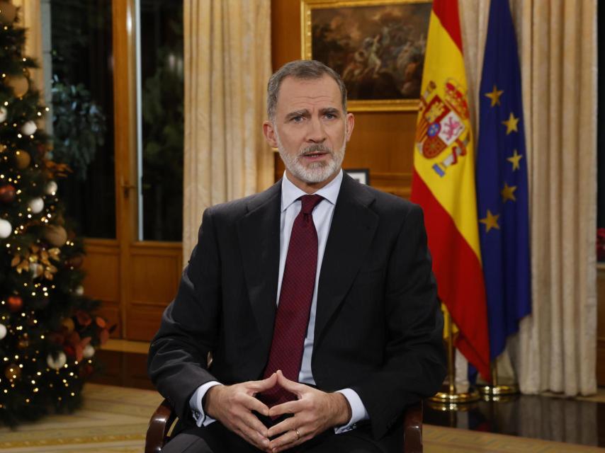 Felipe VI, en el discurso navideño de este año.