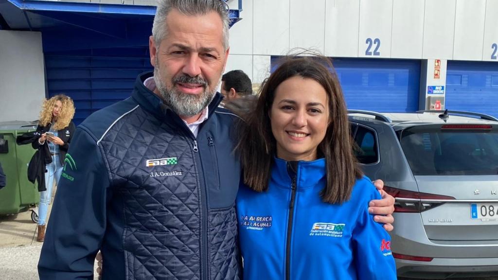 José Antonio González y Miriam Silva.