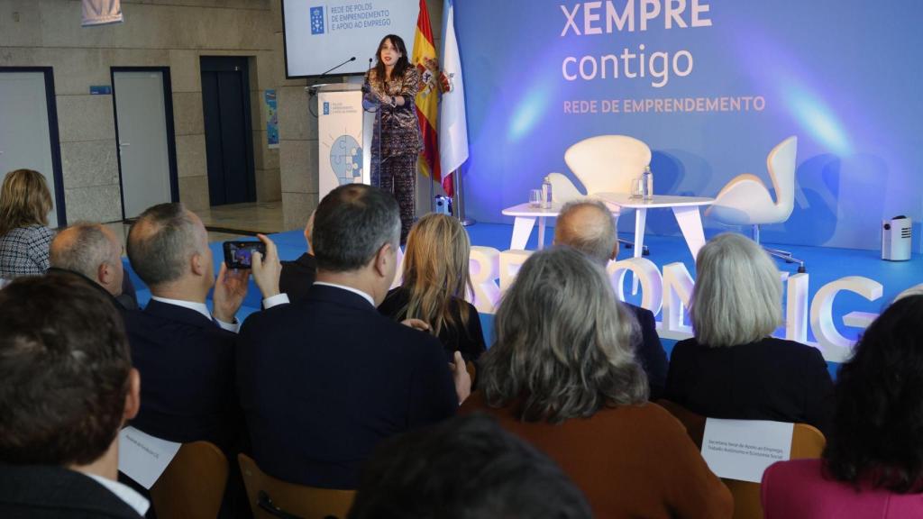 María Jesús Lorenzana presidió el acto de inauguración esta mañana