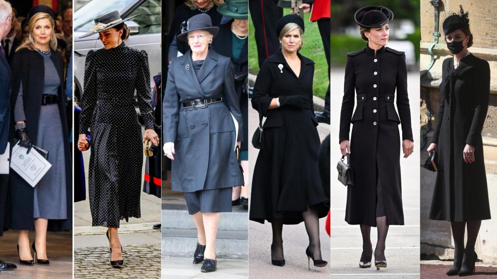 Máxima de Holanda, Margarita de Dinamarca y Kate Middleton.