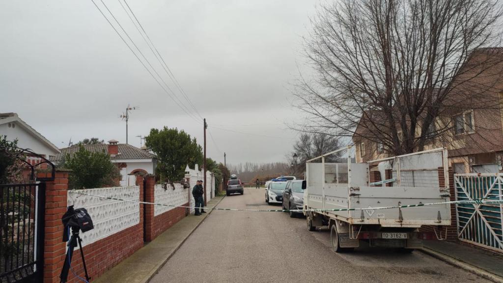 Calle donde se encuentra la vivienda donde residían Elena y Juan José.