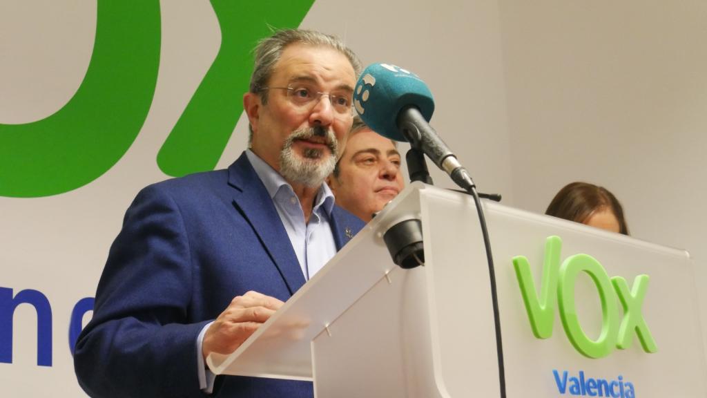 Carlos Flores Juberías durante su presentación como candidato la semana pasada.